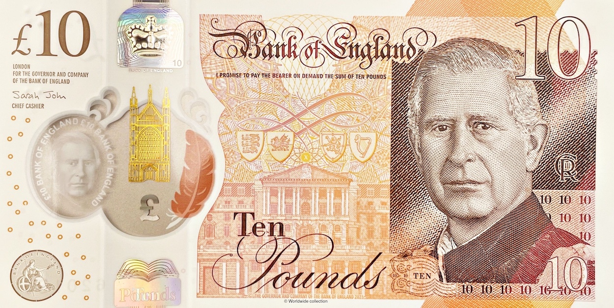 Ten pound note